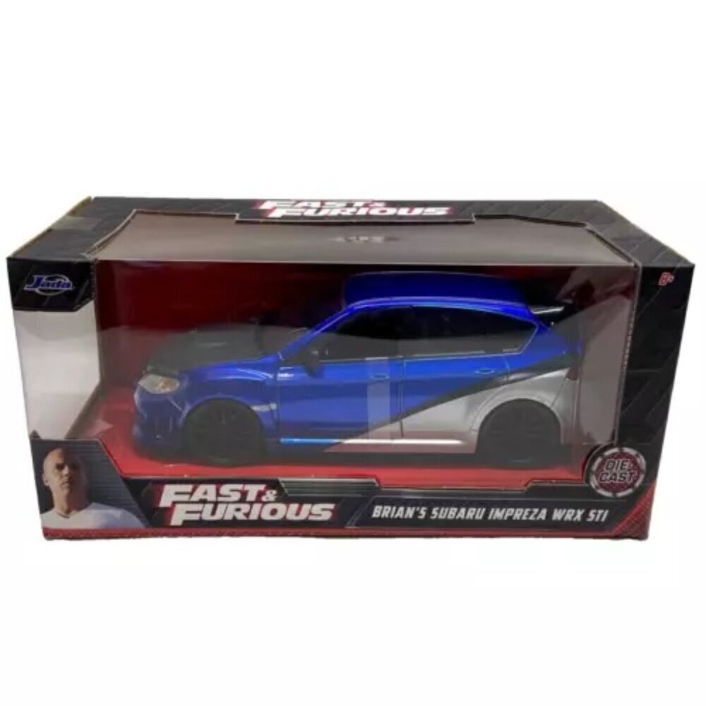 Jada Fast & Furious Brian’s Subaru Impreza WRX STI Die-cast‎ 1:24 Model Car NIP